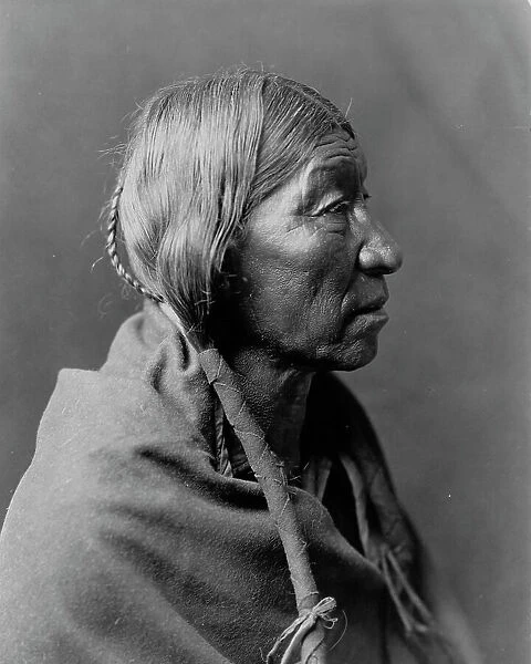 Cheyenne profile, c1910. Creator: Edward Sheriff Curtis