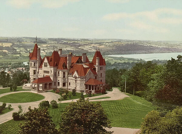 Chi Psi Fraternity House, Cornell University, ca 1900. Creator: Unknown