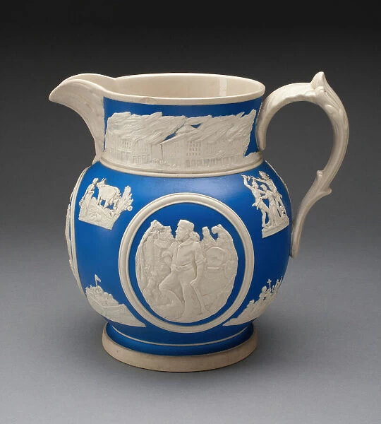 Chicago Pitcher, England, 1893. Creator: W. T. Copeland & Sons