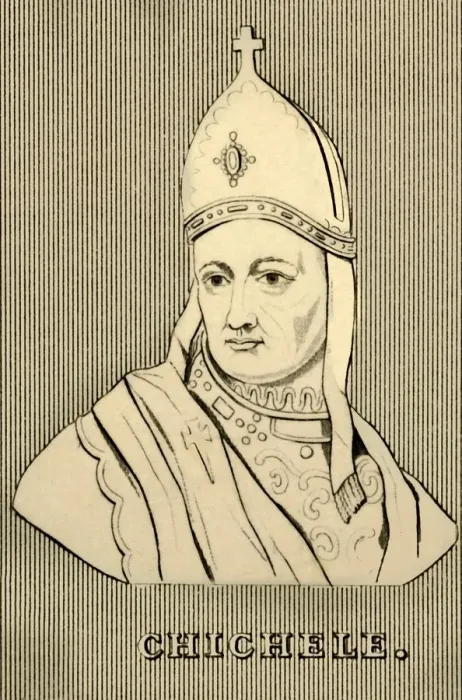 Framed Print : Chichele, (c1364-1443), 1830. Creator: Unknown Framed Print : Chichele, (c1364-1443), 1830. Creator: Unknown