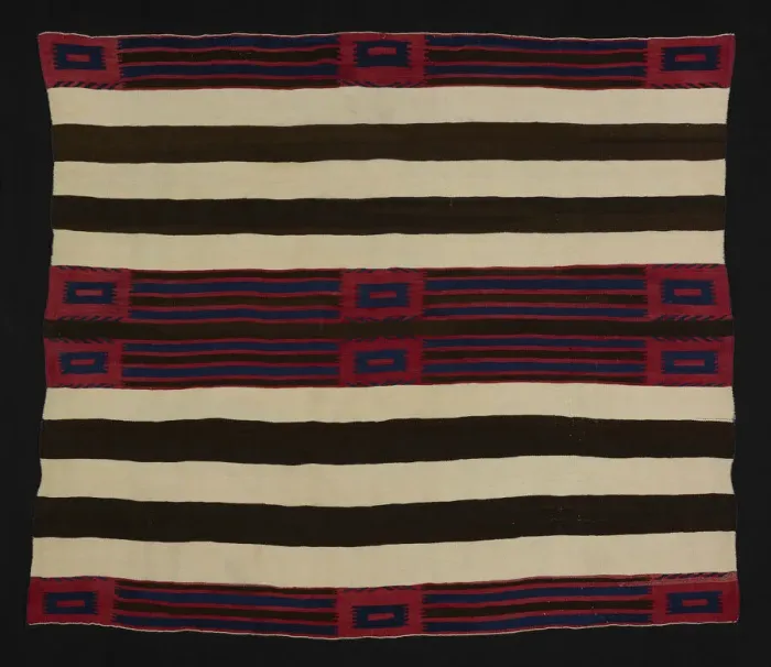 Framed Print : Chief Blanket (Second Phase), Arizona, 1850 / 65. Creator: Unknown Framed Print : Chief Blanket (Second Phase), Arizona, 1850 / 65. Creator: Unknown