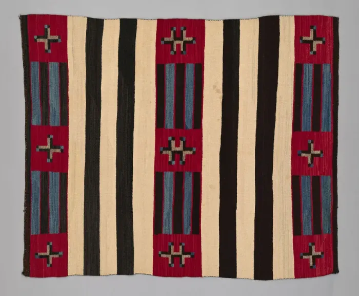 Framed Print : Chief Blanket (Third Phase), c. 1880. Creator: Unknown Framed Print : Chief Blanket (Third Phase), c. 1880. Creator: Unknown