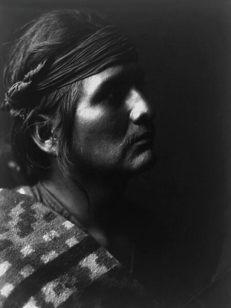 A Chief of the Desert, c1904. Creator: Edward Sheriff Curtis