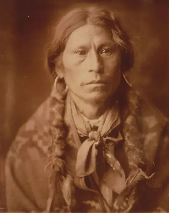 Framed Print : Chief Garfield-Jicarilla, c1905. Creator: Edward Sheriff Curtis Framed Print : Chief Garfield-Jicarilla, c1905. Creator: Edward Sheriff Curtis