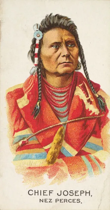 Framed Print : Chief Joseph, Nez Perces, from the American Indian Chiefs series (N2) for Allen & Framed Print : Chief Joseph, Nez Perces, from the American Indian Chiefs series (N2) for Allen &