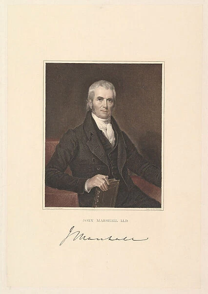 Chief Justice John Marshall, 1833. Creator: Asher Brown Durand