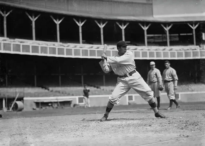 Framed Print : Chief Meyers, New York NL (baseball), 1910. Creator: Bain News Service Framed Print : Chief Meyers, New York NL (baseball), 1910. Creator: Bain News Service