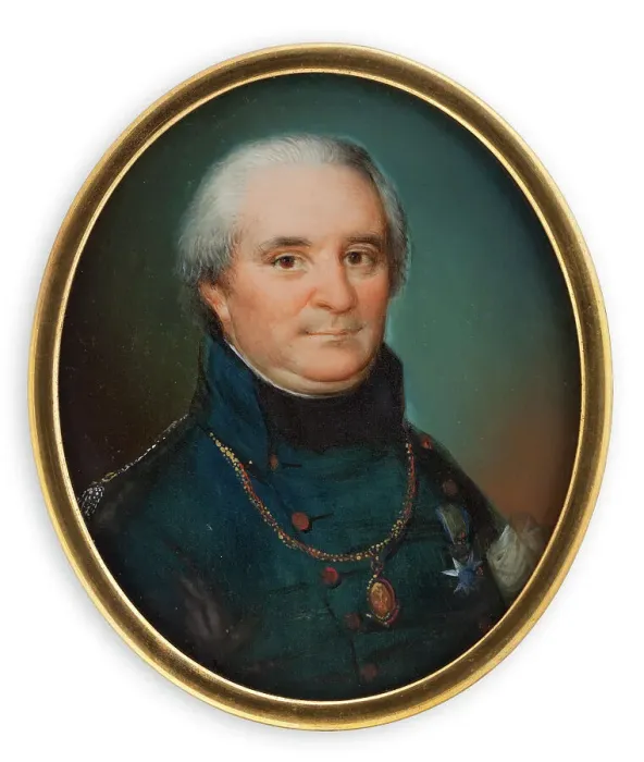 Framed Print : Chief pilot Gustaf Adolf Leijonancker. Creator: Johann Carl Frederik Viertel Framed Print : Chief pilot Gustaf Adolf Leijonancker. Creator: Johann Carl Frederik Viertel