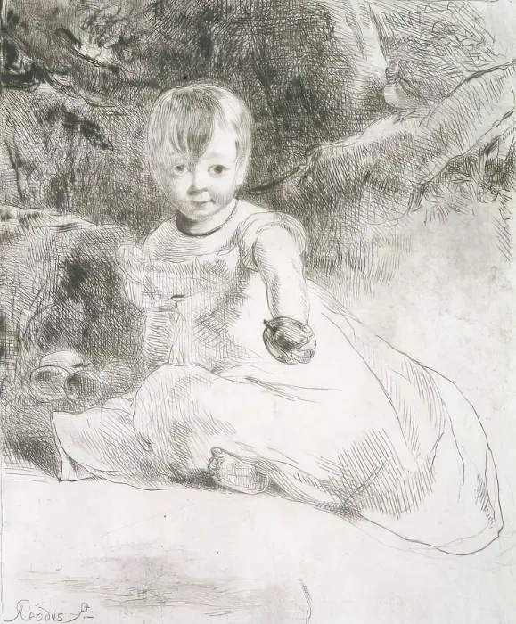 Framed Print : Child with an Apple: Portrait of the Artist's Niece, Agnes Paul, 1826. Creator: Andrew Geddes. Child with an Apple: Portrait of the Artist's Niece, Agnes Paul, 1826 Framed Print : Child with an Apple: Portrait of the Artist's Niece, Agnes Paul, 1826. Creator: Andrew Geddes. Child with an Apple: Portrait of the Artist's Niece, Agnes Paul, 1826