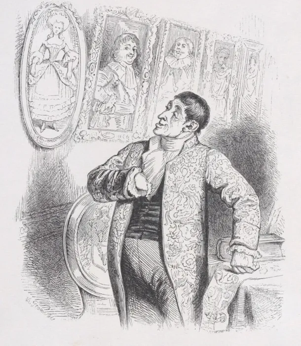 Framed Print : The Child of Good Breeding from The Complete Works of Beranger, 1836