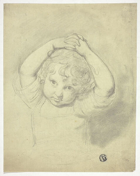 Child Holding Hands above Head, n.d. Creator: Samuel de Wilde