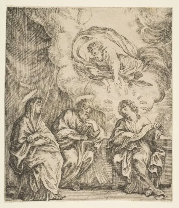 Framed Print : Child Jesus Explaining the Scriptures to His Mother and St. Joseph, ca. 1627 Framed Print : Child Jesus Explaining the Scriptures to His Mother and St. Joseph, ca. 1627