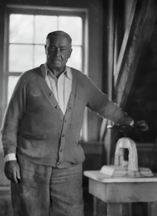 Framed Print : Childe Hassam, portrait photograph, between 1911 and 1935. Creator: Arnold Genthe Framed Print : Childe Hassam, portrait photograph, between 1911 and 1935. Creator: Arnold Genthe