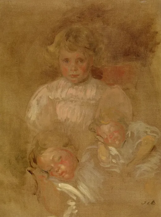 Framed Print : Children, c1890-1940. Creator: Jacques Emile Blanche Framed Print : Children, c1890-1940. Creator: Jacques Emile Blanche