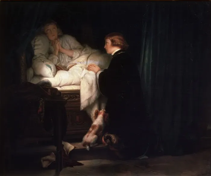 Framed Print : The Children of King Edward IV of England, 1852. Artist: Paul Delaroche Framed Print : The Children of King Edward IV of England, 1852. Artist: Paul Delaroche