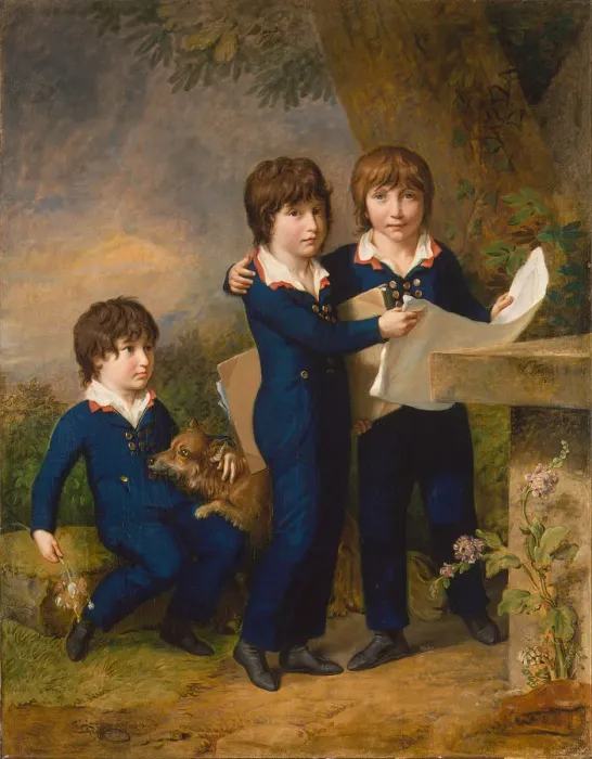 Framed Print : The Children of Martin Anton Heckscher: Johann Gustav Wilhelm Moritz (1797-1865) Framed Print : The Children of Martin Anton Heckscher: Johann Gustav Wilhelm Moritz (1797-1865)