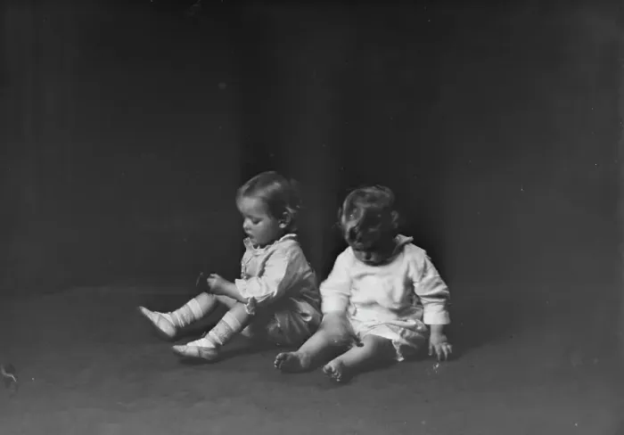 Framed Print : Children of Mrs. W.C. Mitchell, portrait photograph, 1919 May 5. Creator: Arnold Genthe Framed Print : Children of Mrs. W.C. Mitchell, portrait photograph, 1919 May 5. Creator: Arnold Genthe