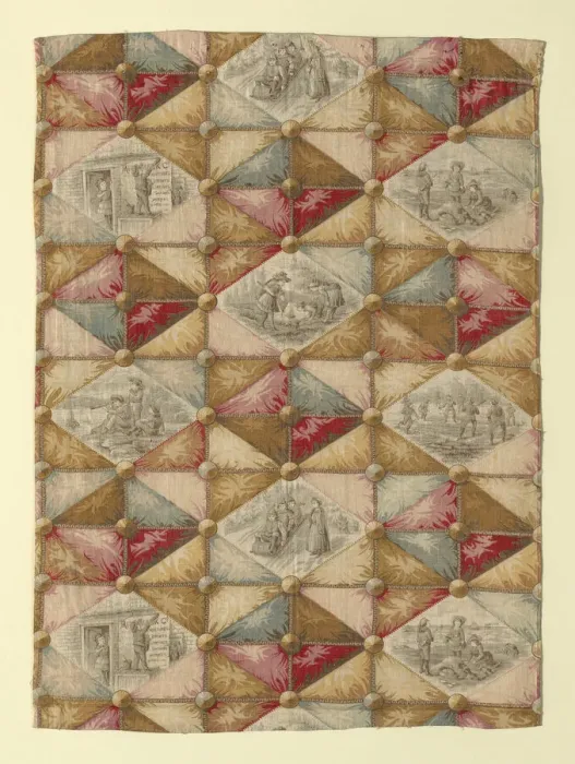 Framed Print : Children at Play (Furnishing Fabric), Massachusetts, 1886 / 90 Framed Print : Children at Play (Furnishing Fabric), Massachusetts, 1886 / 90