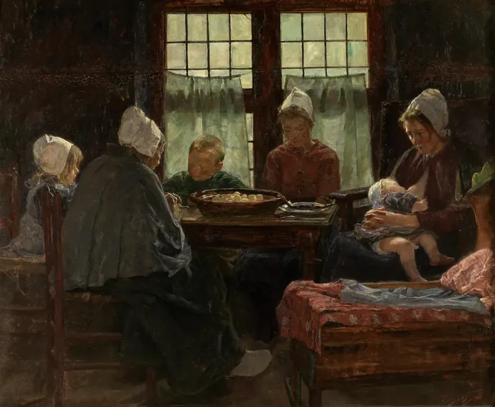 Framed Print : Children of the Sea, 1898. Creator: Henri Luyten Framed Print : Children of the Sea, 1898. Creator: Henri Luyten