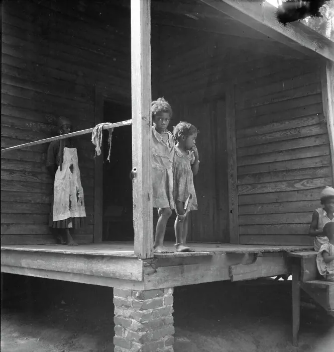 Framed Print : Children of turpentine worker near Cordele, Alabama, 1936. Creator: Dorothea Lange Framed Print : Children of turpentine worker near Cordele, Alabama, 1936. Creator: Dorothea Lange