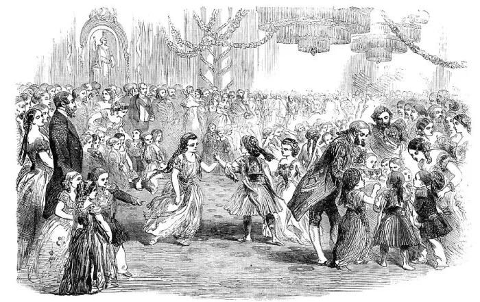 Framed Print : Children's Fancy-Dress Ball given by the Viscountess Stratford de Redcliffe, at the British Embassy, Creator: Unknown Framed Print : Children's Fancy-Dress Ball given by the Viscountess Stratford de Redcliffe, at the British Embassy, Creator: Unknown