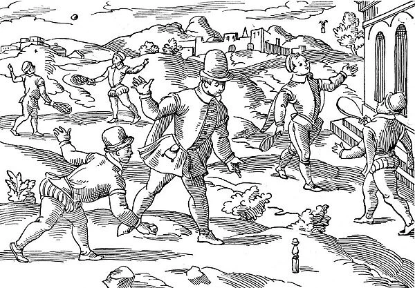 Childrens games in 16th century