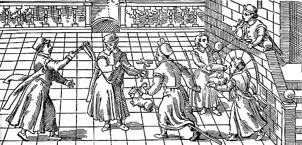 Childrens games in the 16th century