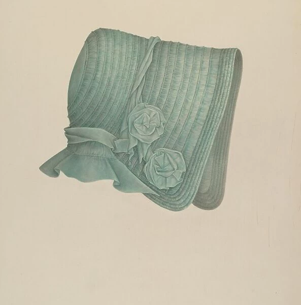 Childs Bonnet, 1935  /  1942. Creator: Melita Hofmann