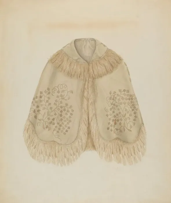 Framed Print : Childs Cape, c. 1938. Creator: Gertrude Lemberg Framed Print : Childs Cape, c. 1938. Creator: Gertrude Lemberg