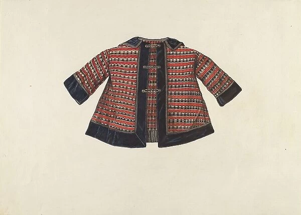 Child's Coat, c. 1937. Creator: Lucien Verbeke
