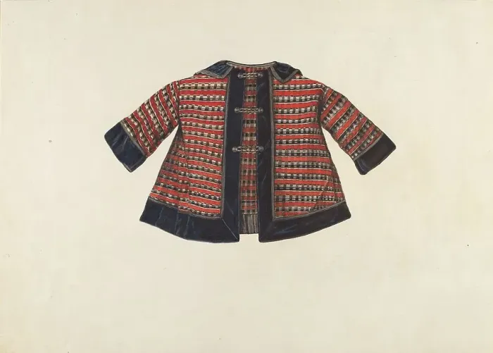 Framed Print : Child's Coat, c. 1937. Creator: Lucien Verbeke Framed Print : Child's Coat, c. 1937. Creator: Lucien Verbeke