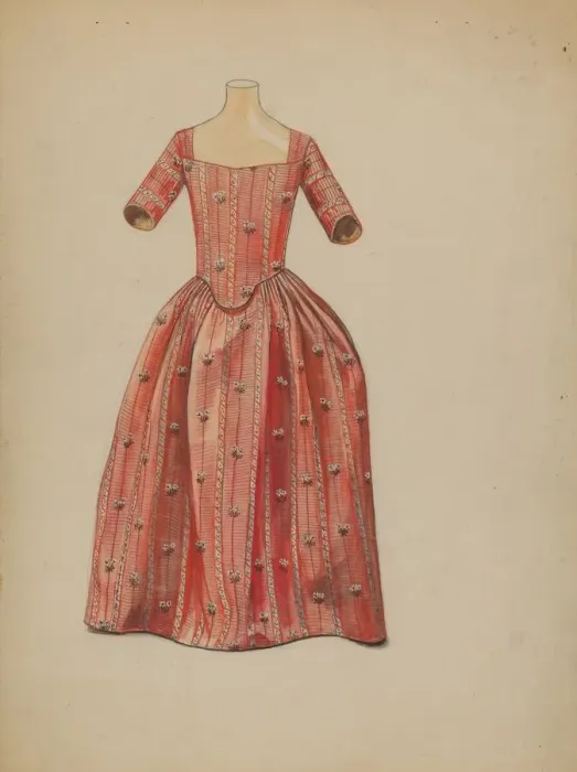 Framed Print : Childs Dress, 1935 / 1942. Creator: Jean Peszel Framed Print : Childs Dress, 1935 / 1942. Creator: Jean Peszel
