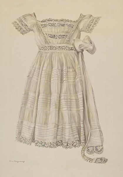 Childs Dress, c. 1937. Creator: Hans Mangelsdorf