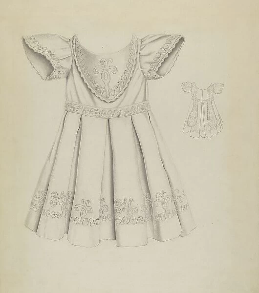Child's Dress, c. 1937. Creator: Ray Price