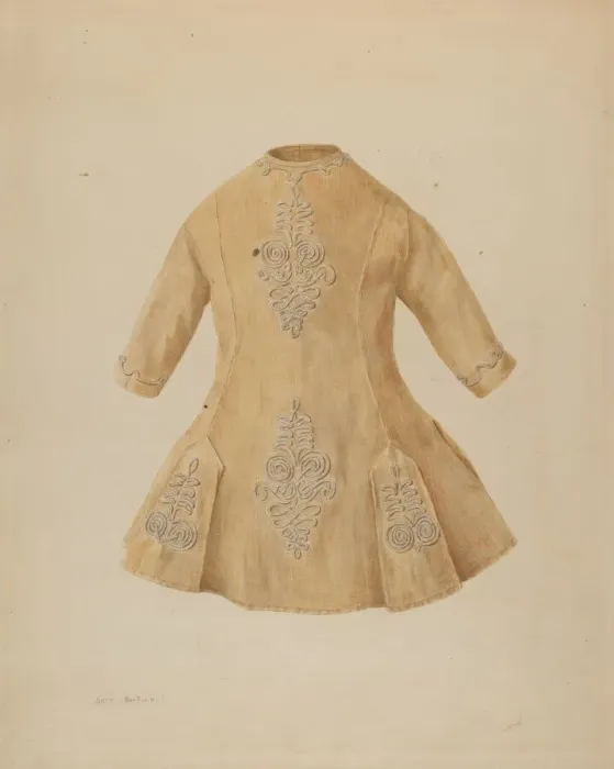 Framed Print : Childs Dress, c. 1938. Creator: Sara Garfinkel