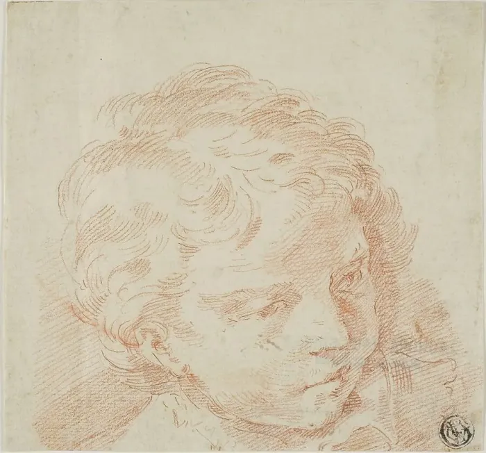 Framed Print : Child's Head, n.d. Creators: Donato Creti, Francesco Fontebasso, Domenico Maria Fratta Framed Print : Child's Head, n.d. Creators: Donato Creti, Francesco Fontebasso, Domenico Maria Fratta