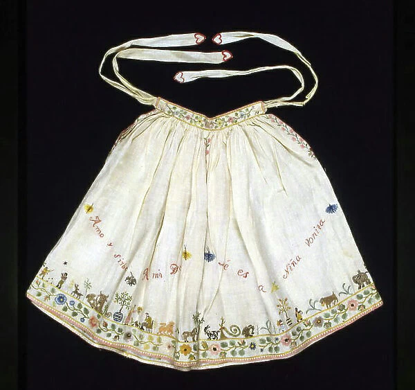 Child's Skirt, México, mid-19th century. Creator: Unknown