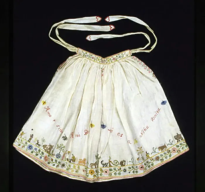 Framed Print : Child's Skirt, México, mid-19th century. Creator: Unknown Framed Print : Child's Skirt, México, mid-19th century. Creator: Unknown