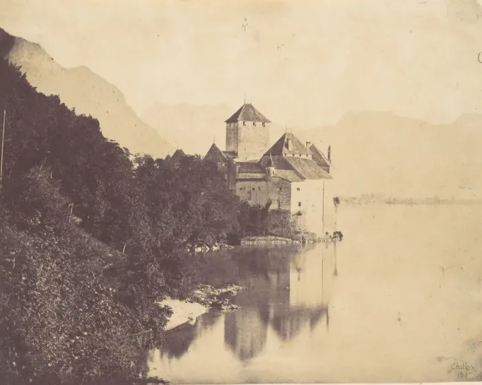 Framed Print : Chillon, 1855. Creator: John Joscelyn Coghill Framed Print : Chillon, 1855. Creator: John Joscelyn Coghill