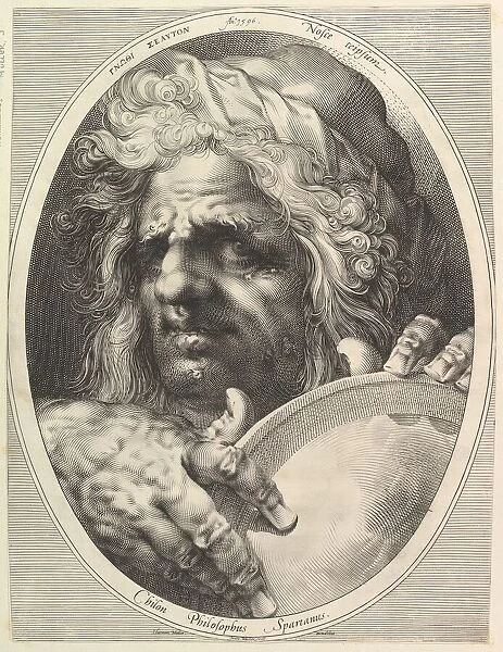 Chilon, Legislator & Philosopher of Sparta, ca. 1615. Creator: Jan Muller