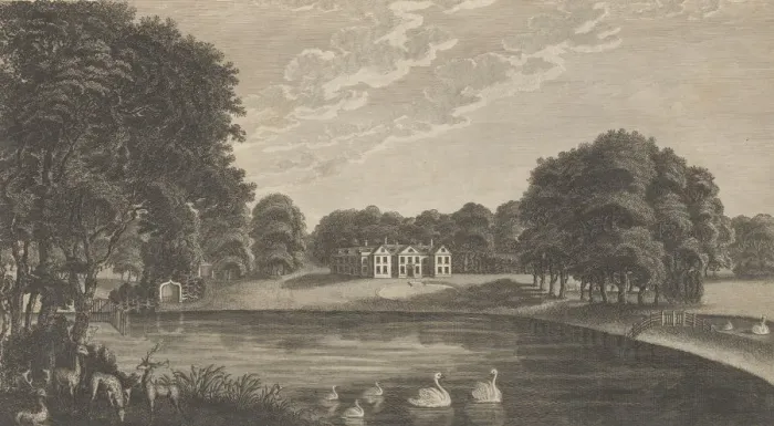 Framed Print : Chilston, in the County of Kent, from Edward Hasted s, The History and... 1777-90 Framed Print : Chilston, in the County of Kent, from Edward Hasted s, The History and... 1777-90