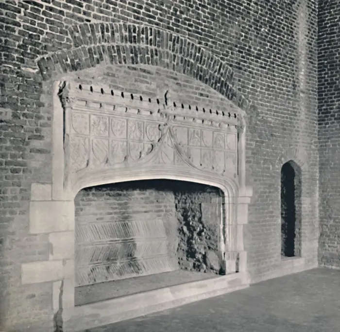 Framed Print : Chimney-Piece at Tattershall Castle, Lincolnshire, 1927 Framed Print : Chimney-Piece at Tattershall Castle, Lincolnshire, 1927