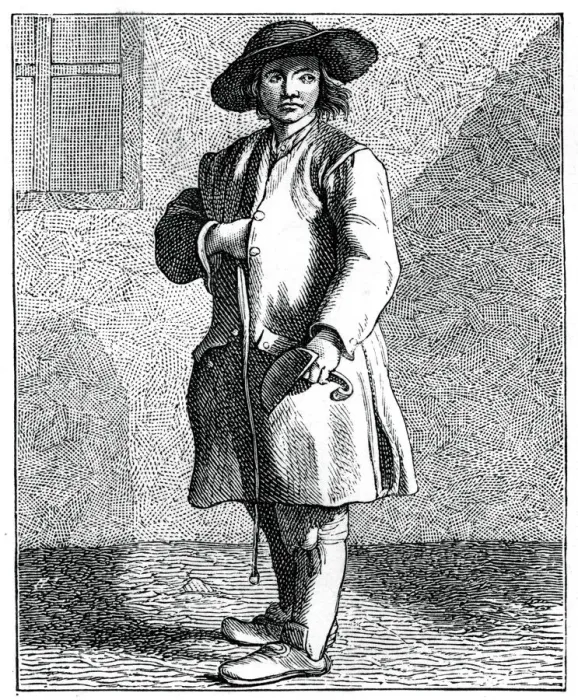 Framed Print : A Chimney Sweep, 1737-1742. Artist: Bouchardon Framed Print : A Chimney Sweep, 1737-1742. Artist: Bouchardon