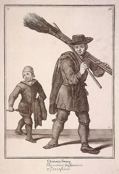 Chimney Sweep, Cries of London, (c1688?)