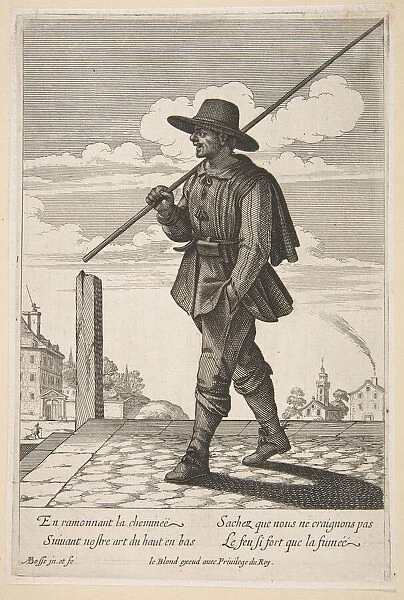 The Chimney Sweep, mid to late 17th century. Creator: Abraham Bosse