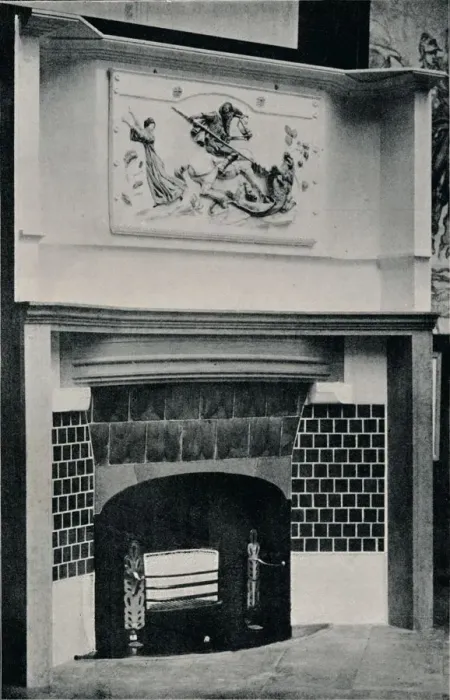 Framed Print : Chimneypiece, c1895, (1897). Artist: George Washington Jack Framed Print : Chimneypiece, c1895, (1897). Artist: George Washington Jack