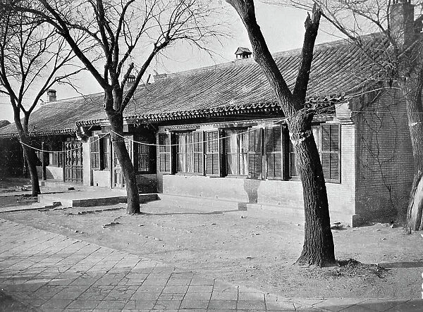China. Buildings, 1913. Creator: Harris & Ewing. China. Buildings, 1913. Creator: Harris & Ewing