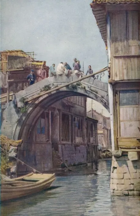 Framed Print : China... c1920. Artist: F.T. Wynyard-Wright Framed Print : China... c1920. Artist: F.T. Wynyard-Wright