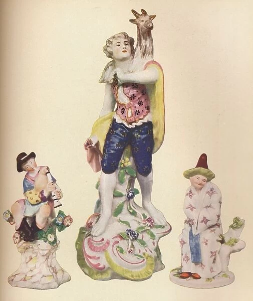 Three China Figures From The Wallace Elliot Collection, c1775