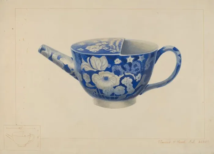 Framed Print : China Invalids Cup, c. 1938. Creator: Vincent P. Rosel Framed Print : China Invalids Cup, c. 1938. Creator: Vincent P. Rosel